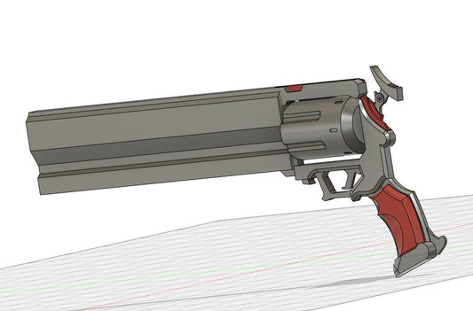 Billy Kid's gun - 3DPrintProps