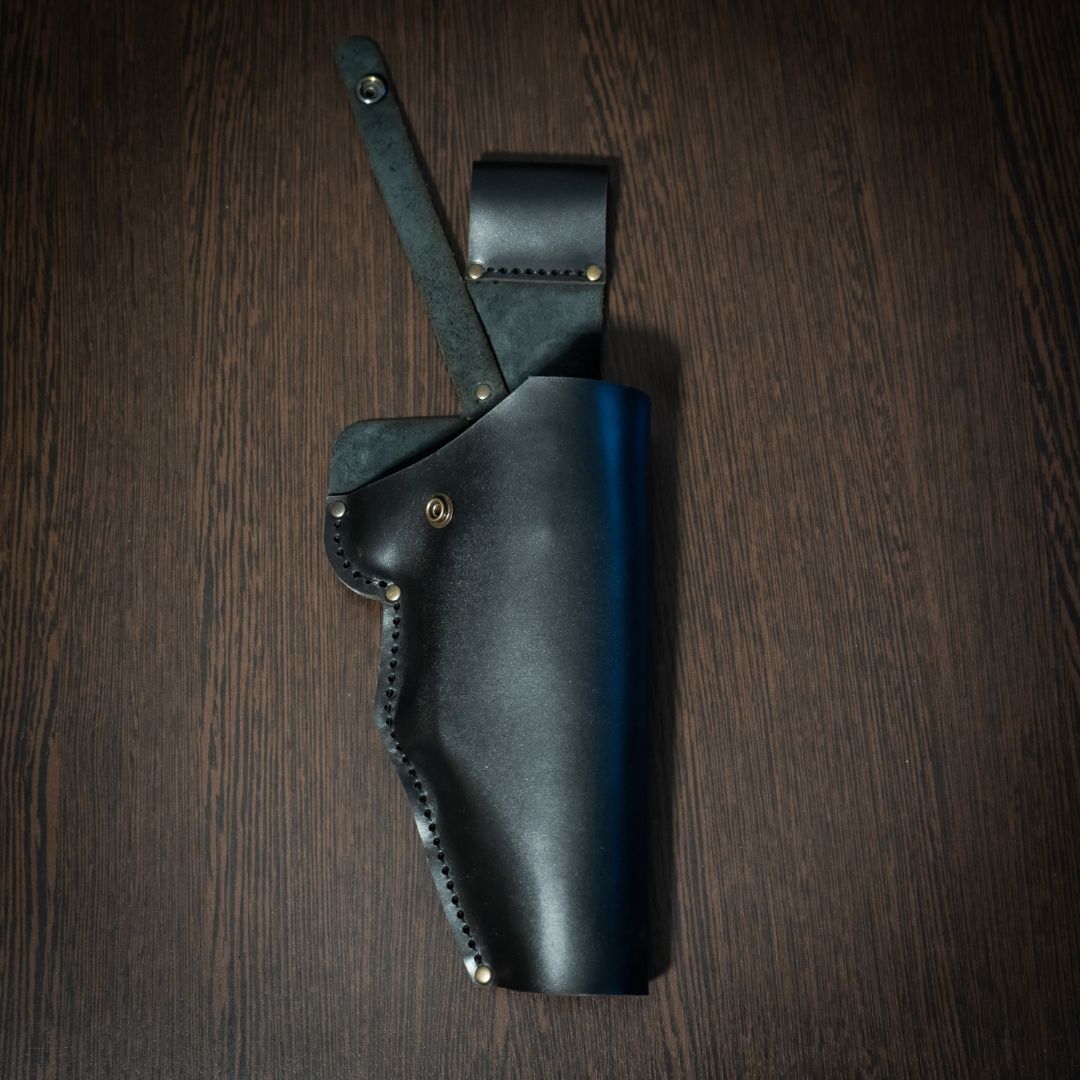 Leather holster for Admiral Thrawn RK-3 blaster pistol cosplay prop