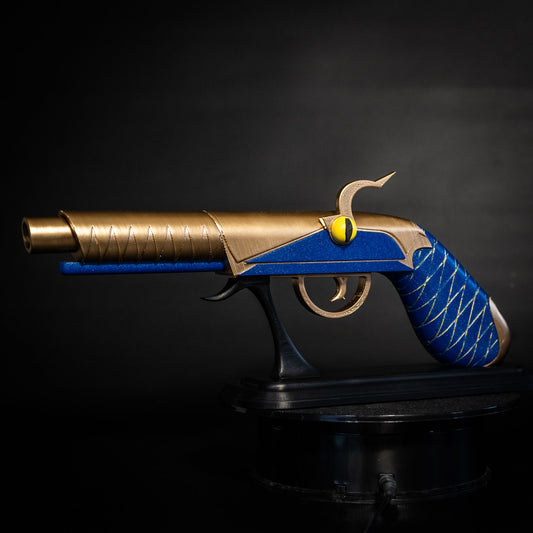 Helluva Boss Blitzo Pistol cosplay prop 3D printed