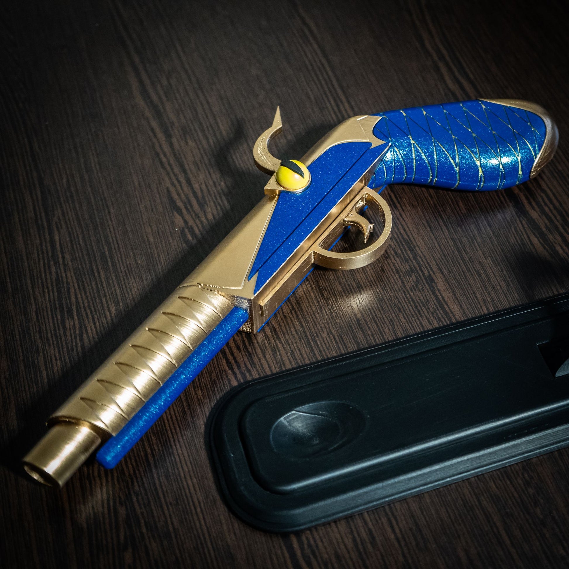 Helluva Boss Blitzo Pistol cosplay prop 3D printed