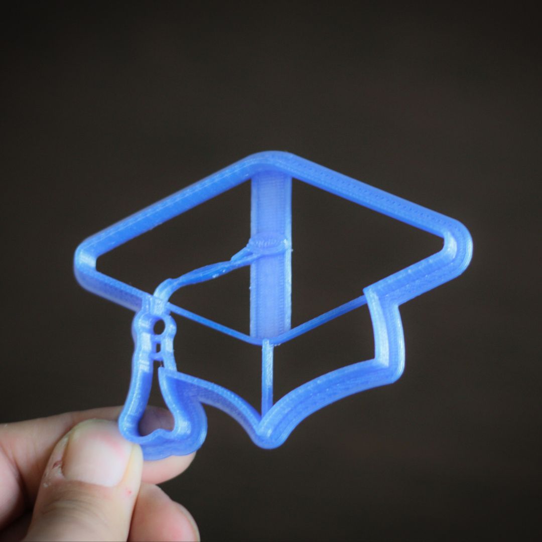 Graduation Cap Cookie Cutter