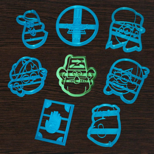 Gravity Falls Cookie Cutters set