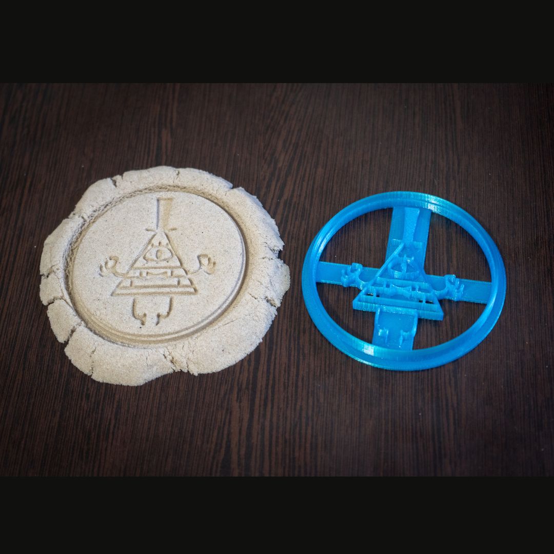 Gravity Falls Cookie Cutters Set - Bill Cipher, Mabel, Waddles, Wendy, Dipper, Book, Soos, Stanley