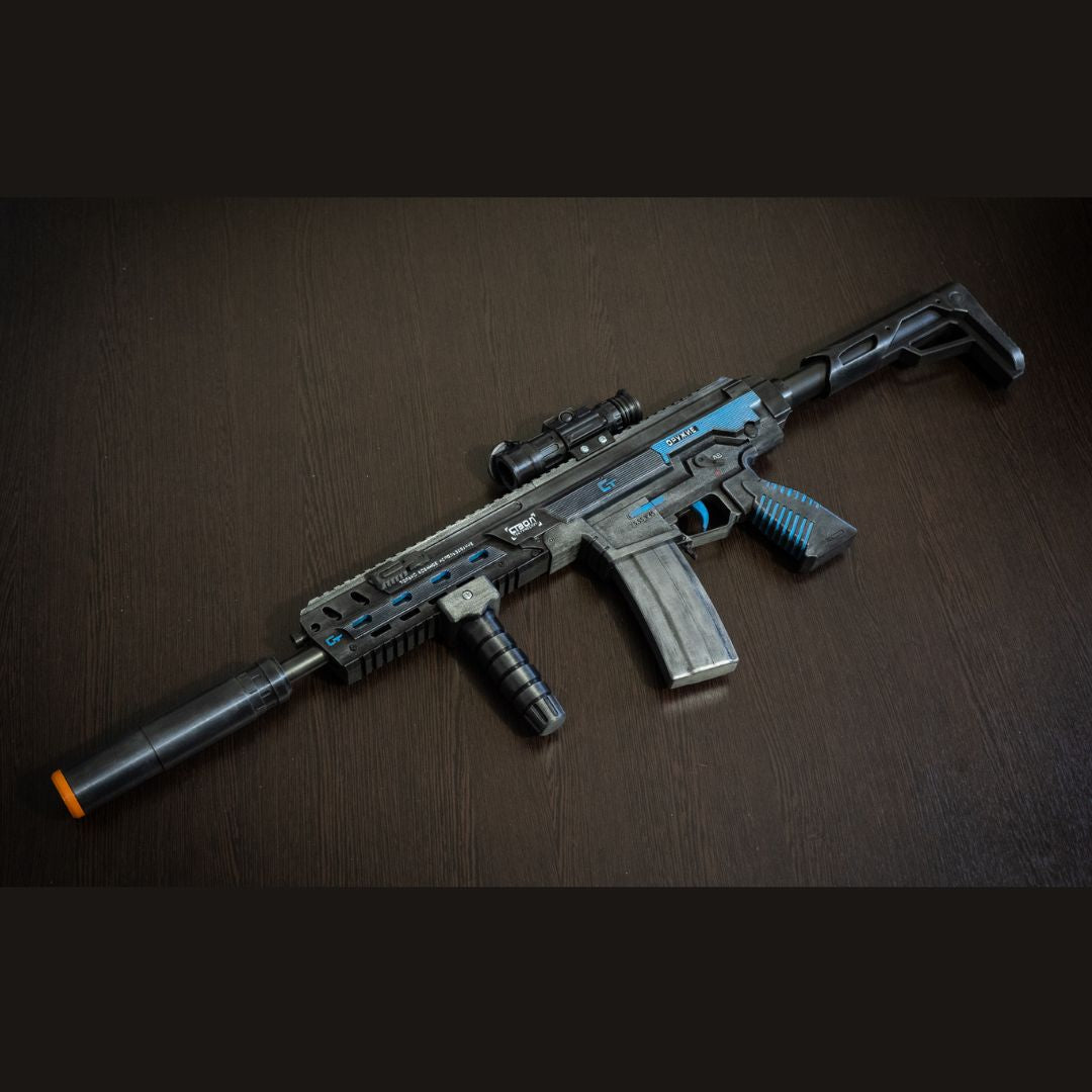 Kilo 141 Cerulean assault rifle