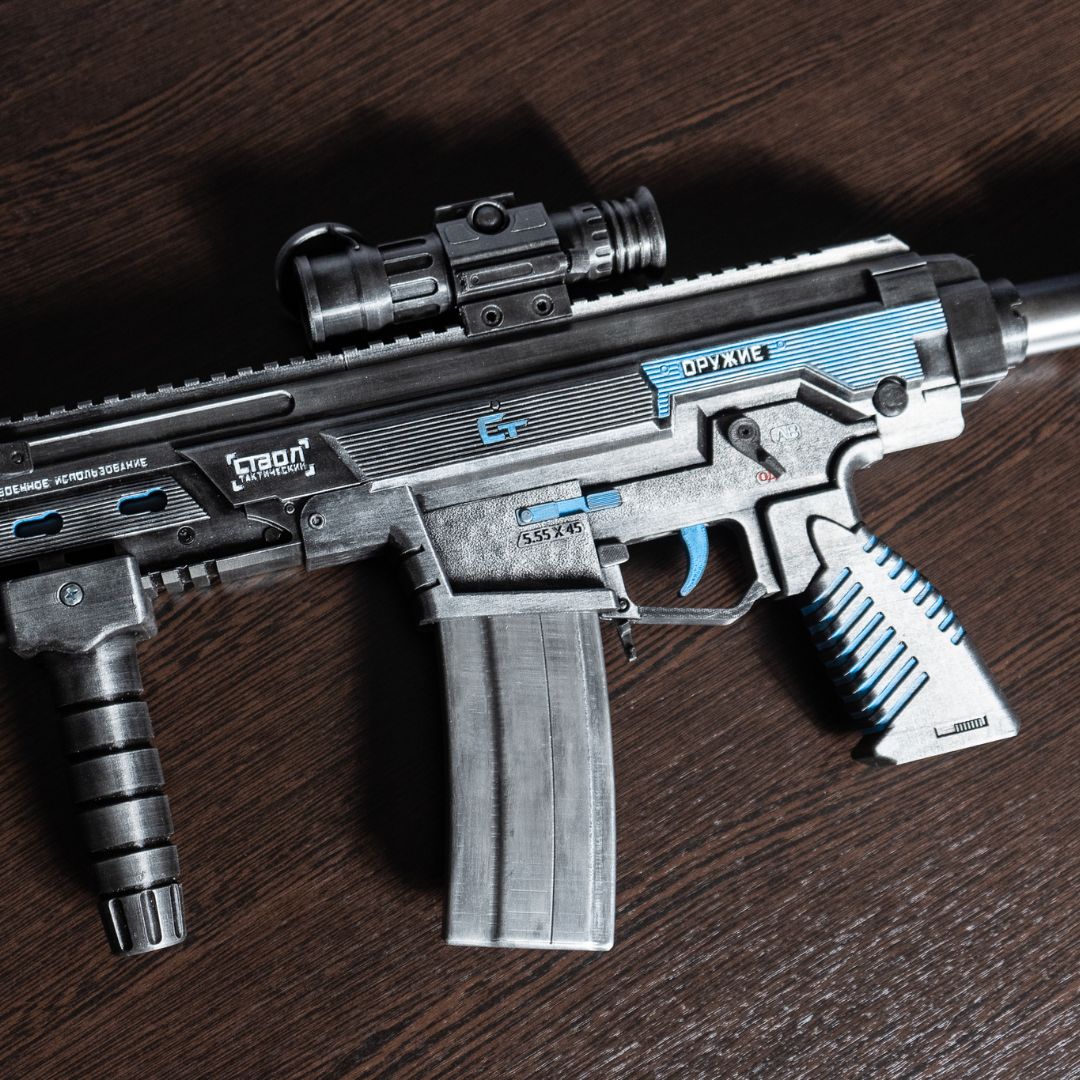 Kilo 141 Cerulean assault rifle