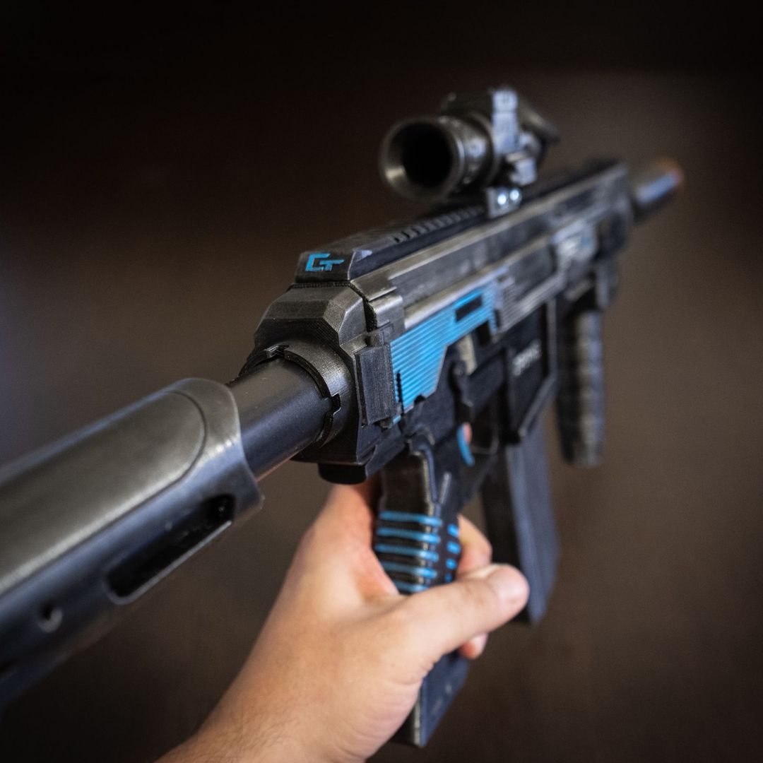 Kilo 141 Cerulean assault rifle
