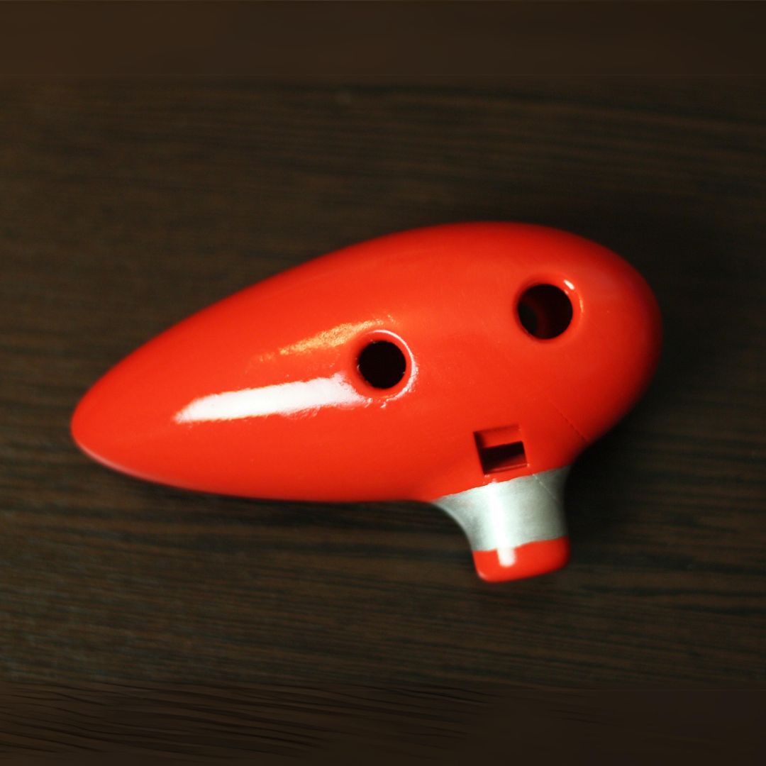 Legend of Zelda Ocarina – 3D-Printed Gold 12-Hole Playable Instrument