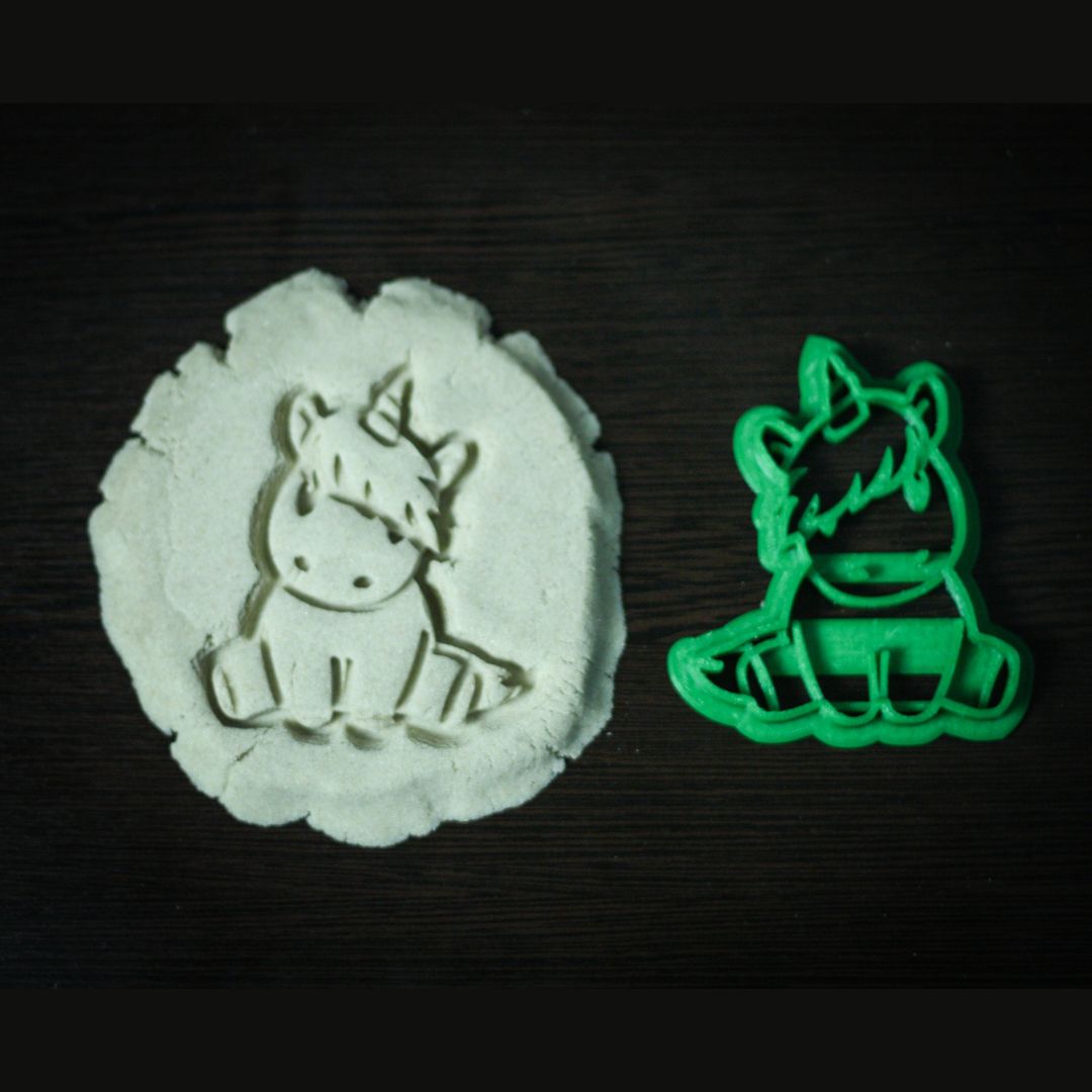Little Unicorn Cookie Cutter