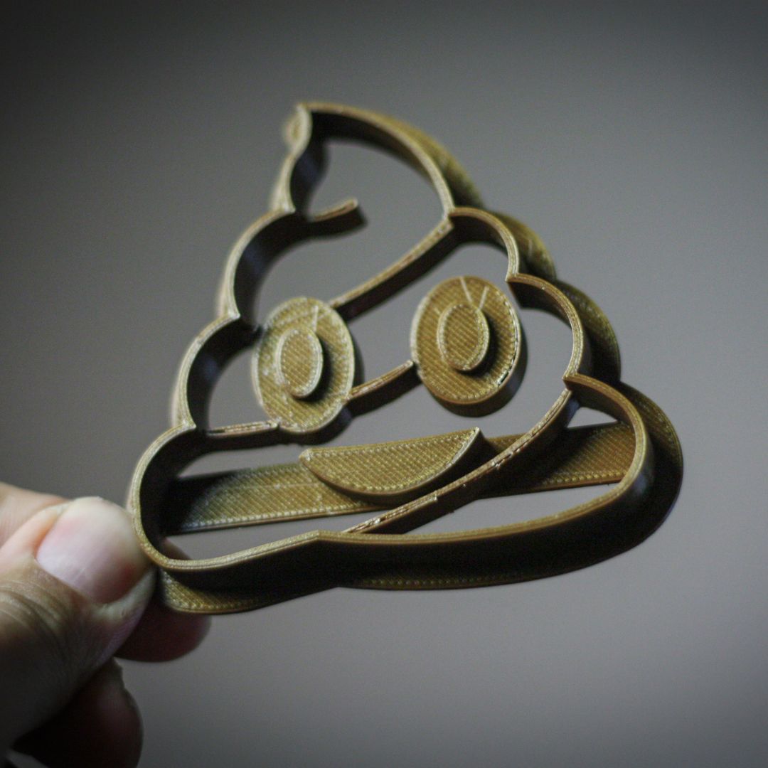 Poop Emoji Cookie Cutter