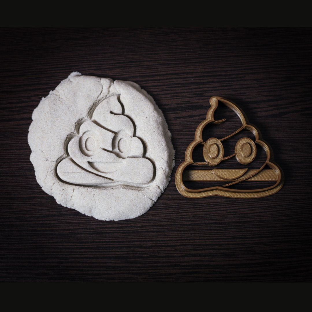 Poop Emoji Cookie Cutter