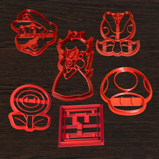 Super Mario Cookie Cutters set
