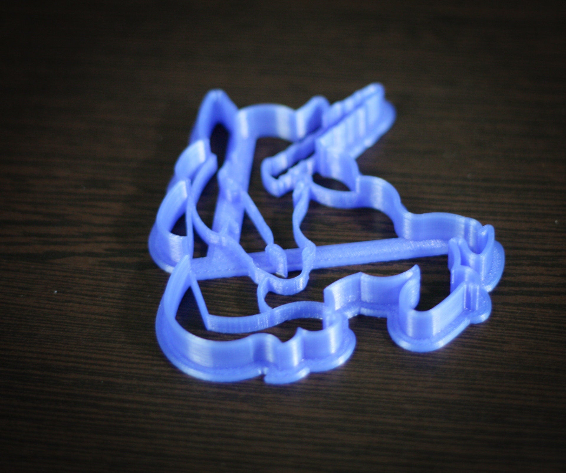 Beautiful Unicorn Cookie Cutter | Fantasy Cookie Cutters | kawaii unicorn party - 3DPrintProps