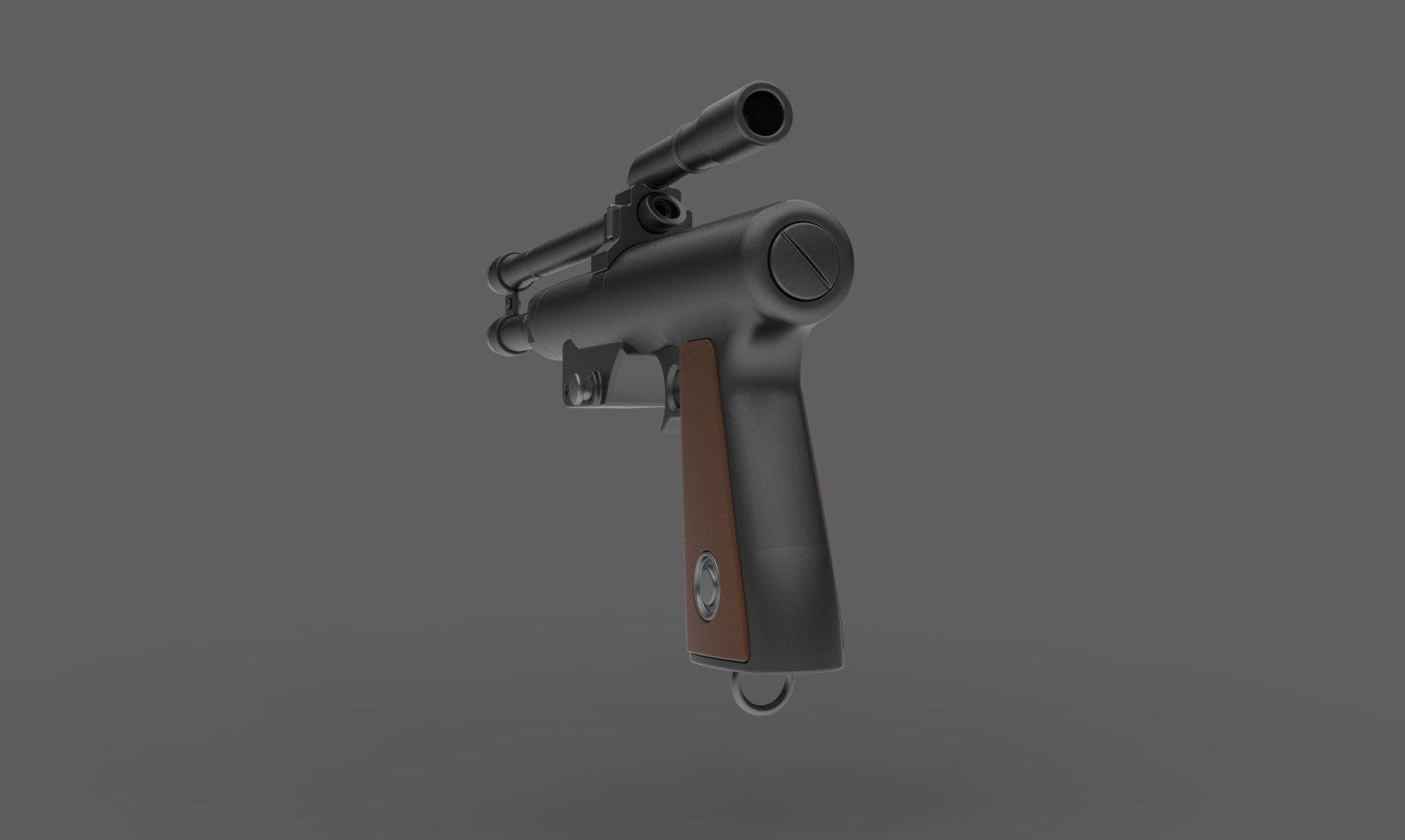Blaster Pistol of Boba Fett | Star Wars Replica | Star Wars Props | Star Wars Cosplay - 3DPrintProps