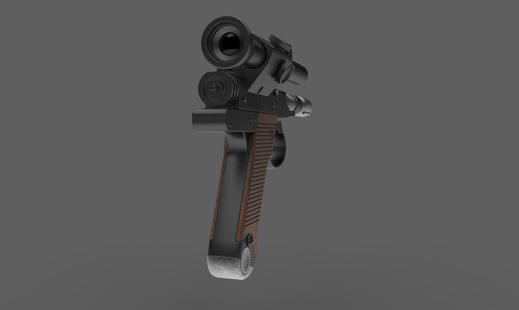 Blaster Pistol of Cara Dune | Star Wars Replica | Star Wars Props | Star Wars Cosplay - 3DPrintProps