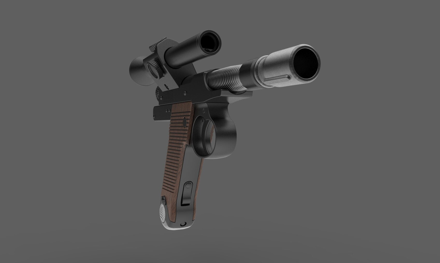 Blaster Pistol of Cara Dune | Star Wars Replica | Star Wars Props | Star Wars Cosplay - 3DPrintProps