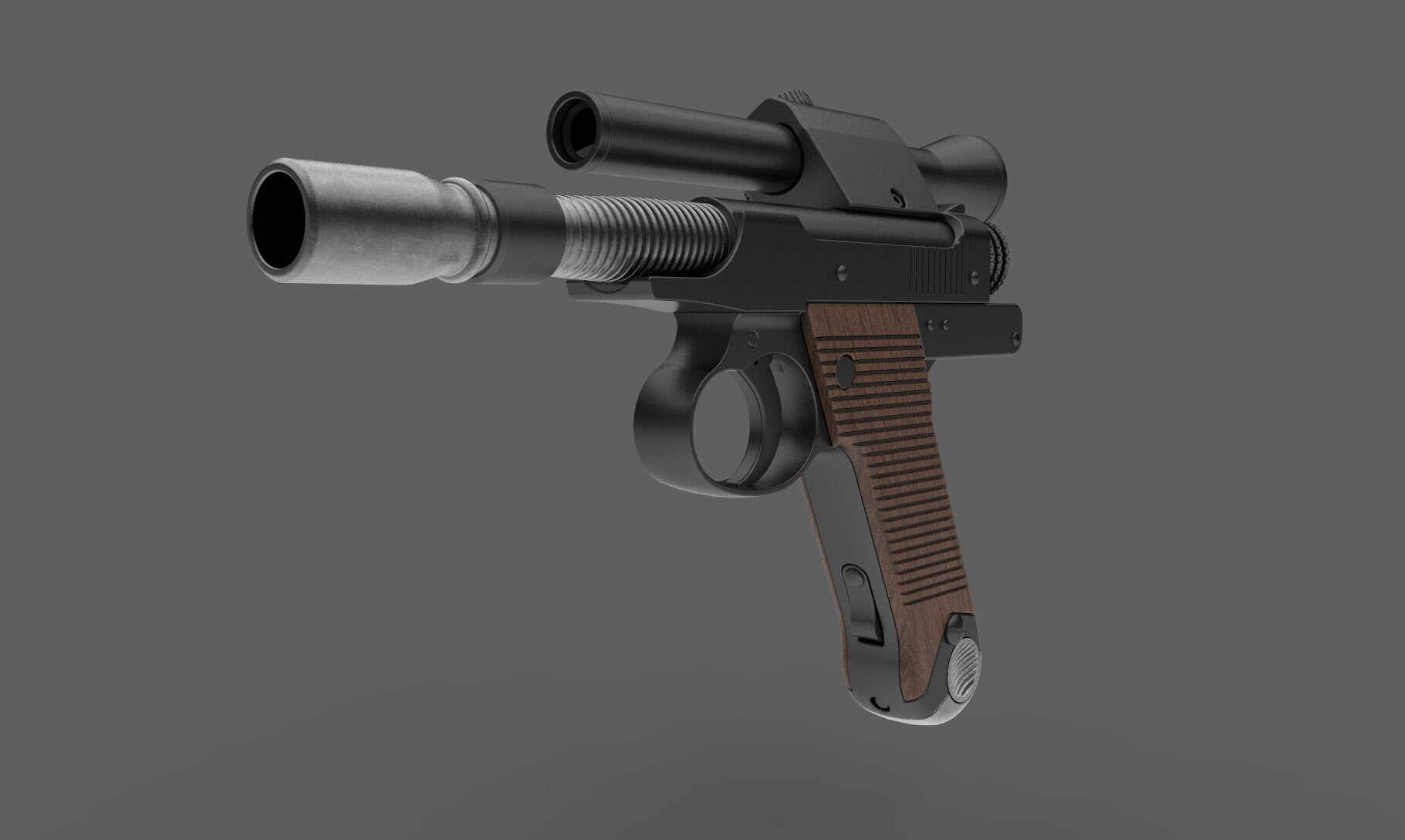 Blaster Pistol of Cara Dune | Star Wars Replica | Star Wars Props | Star Wars Cosplay - 3DPrintProps