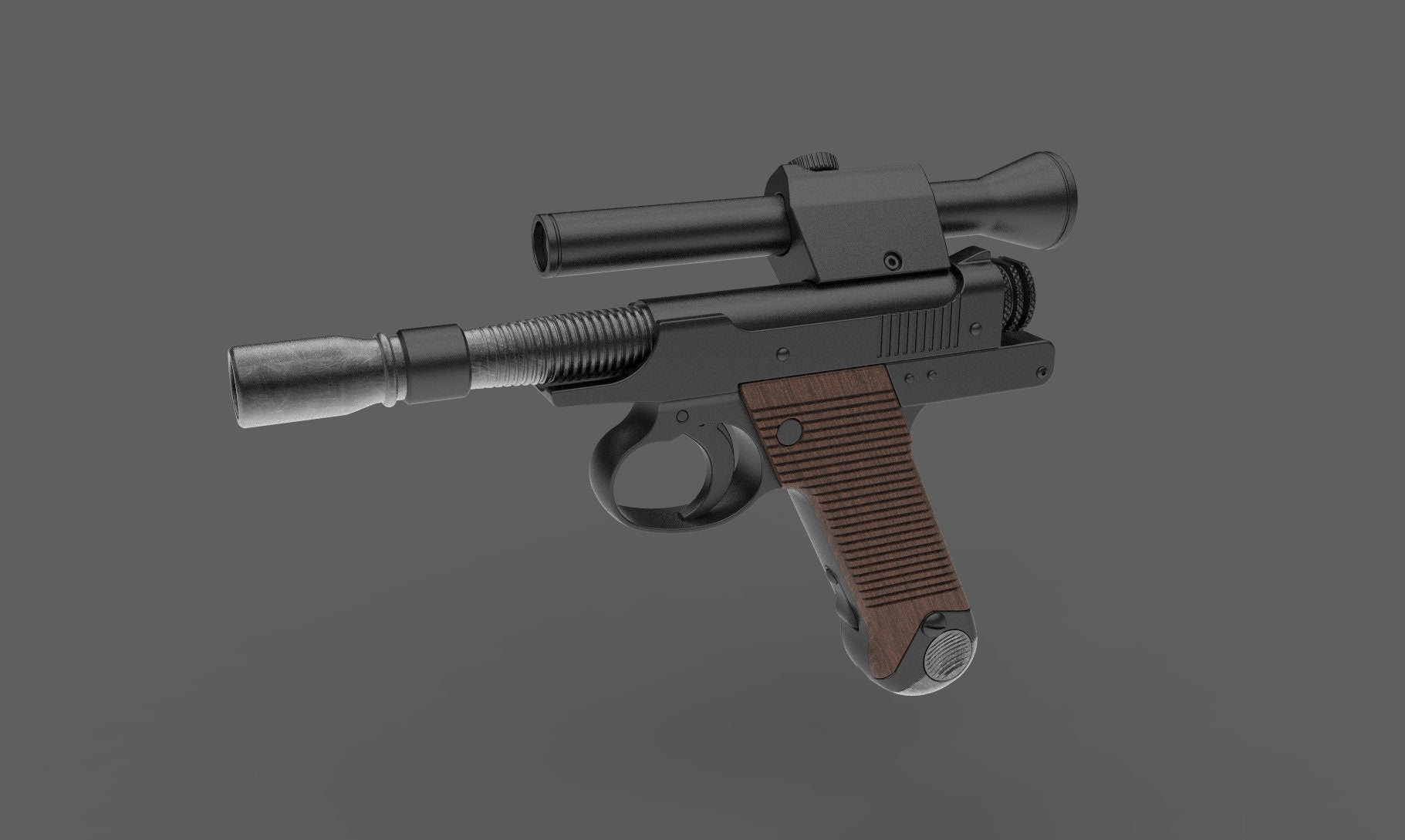 Blaster Pistol of Cara Dune | Star Wars Replica | Star Wars Props | Star Wars Cosplay - 3DPrintProps