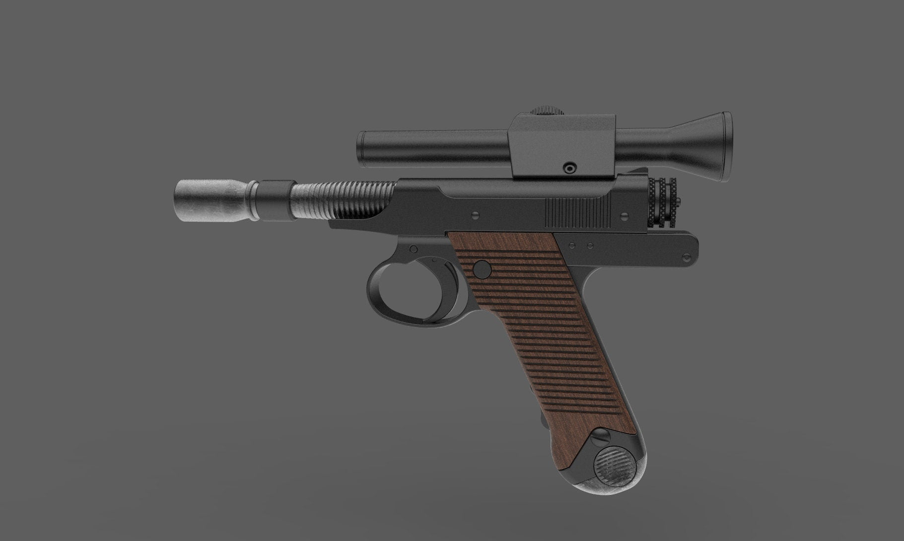 Blaster Pistol of Cara Dune | Star Wars Replica | Star Wars Props | Star Wars Cosplay - 3DPrintProps