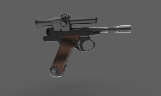 Blaster Pistol of Cara Dune | Star Wars Replica | Star Wars Props | Star Wars Cosplay - 3DPrintProps