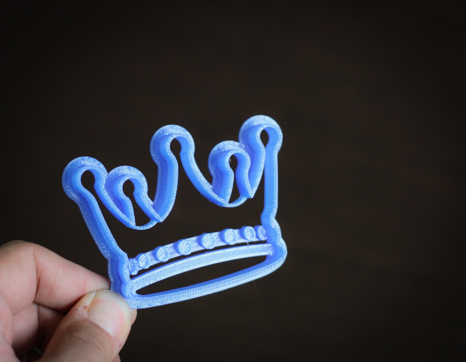 Crown Cookie Cutter - 3DPrintProps
