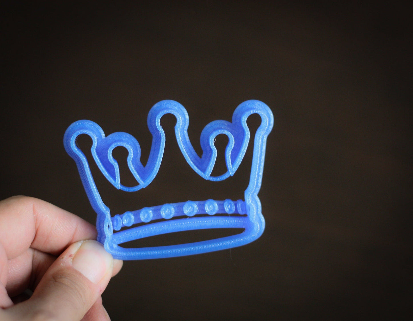 Crown Cookie Cutter - 3DPrintProps