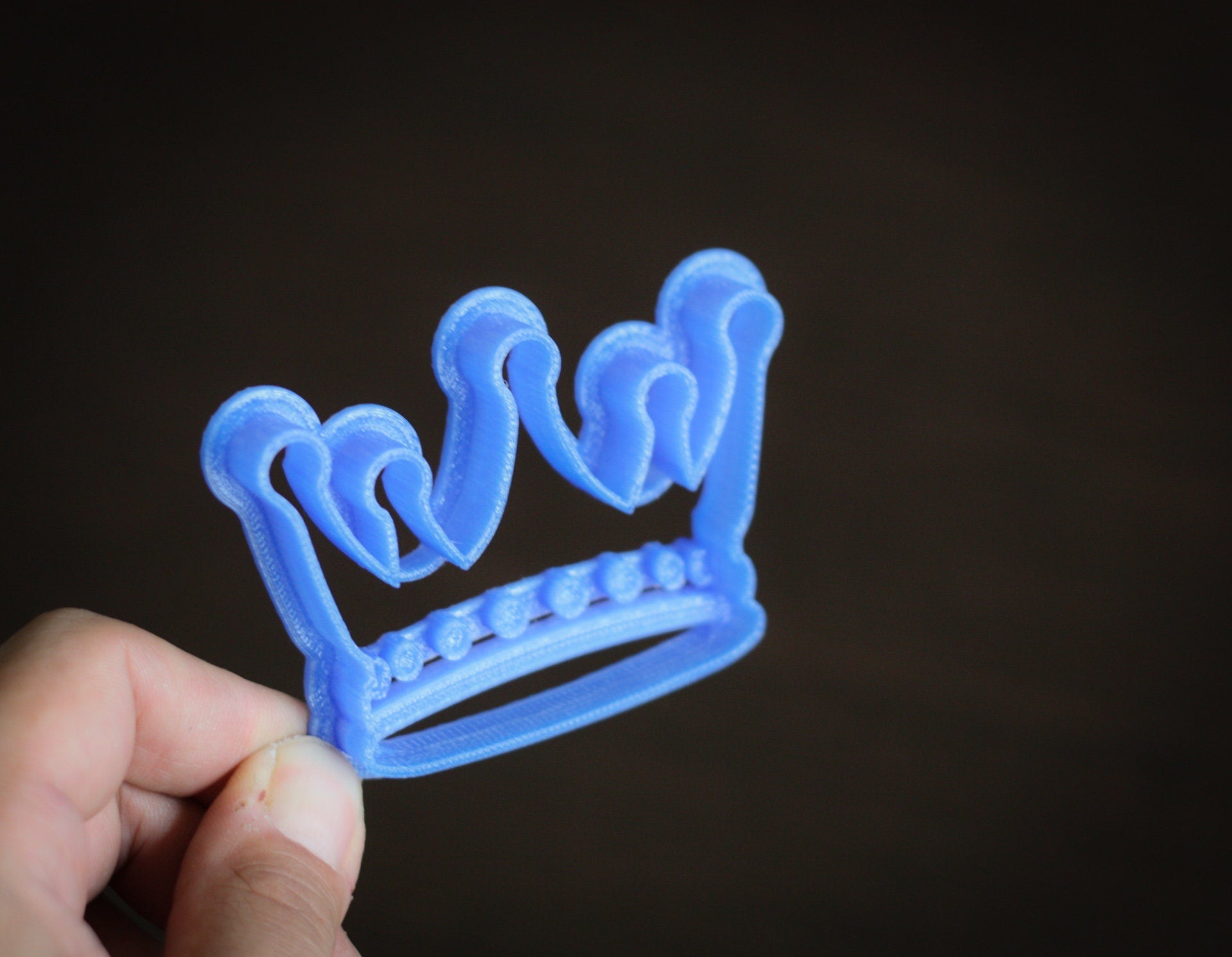 Crown Cookie Cutter - 3DPrintProps