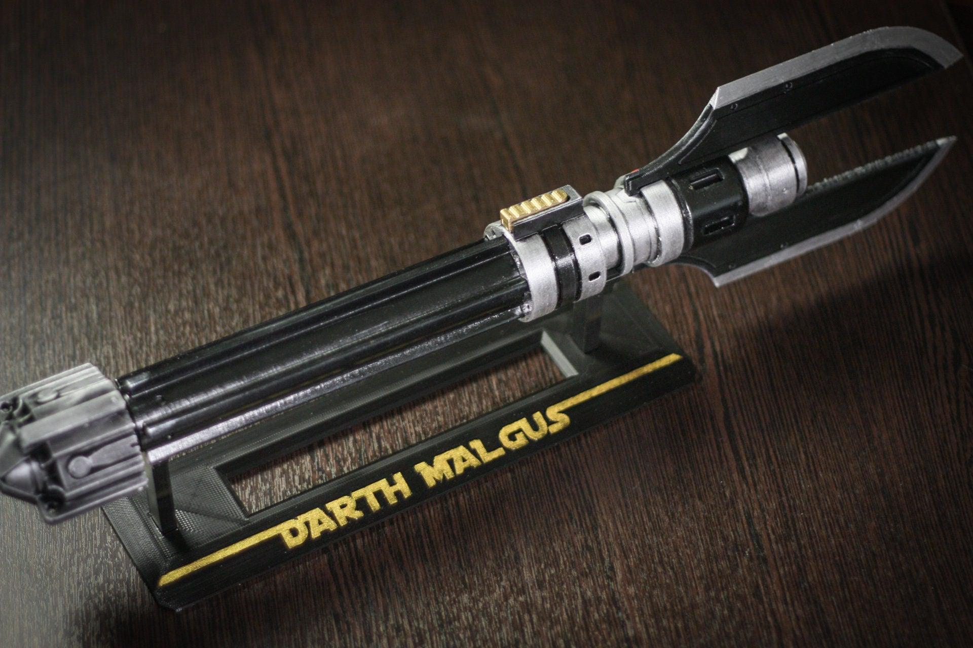 Darth Malgus Lightsaber | Star Wars Props | star wars gift  |  Star Wars Replica - 3DPrintProps