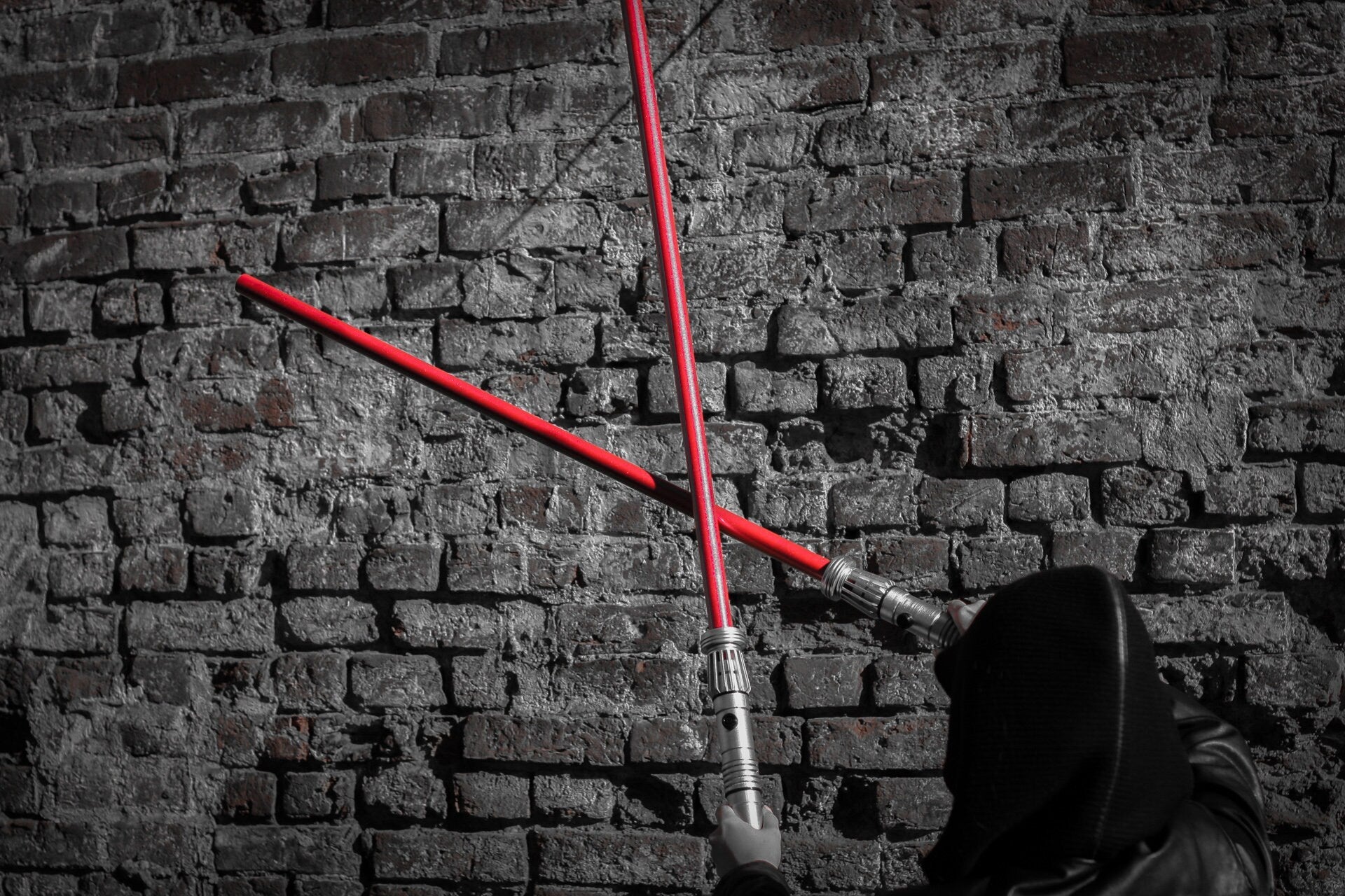 Darth Maul Double-bladed Lightsaber | Star Wars lightsaber replica | Darth Maul Cosplay sith lightsaber - 3DPrintProps