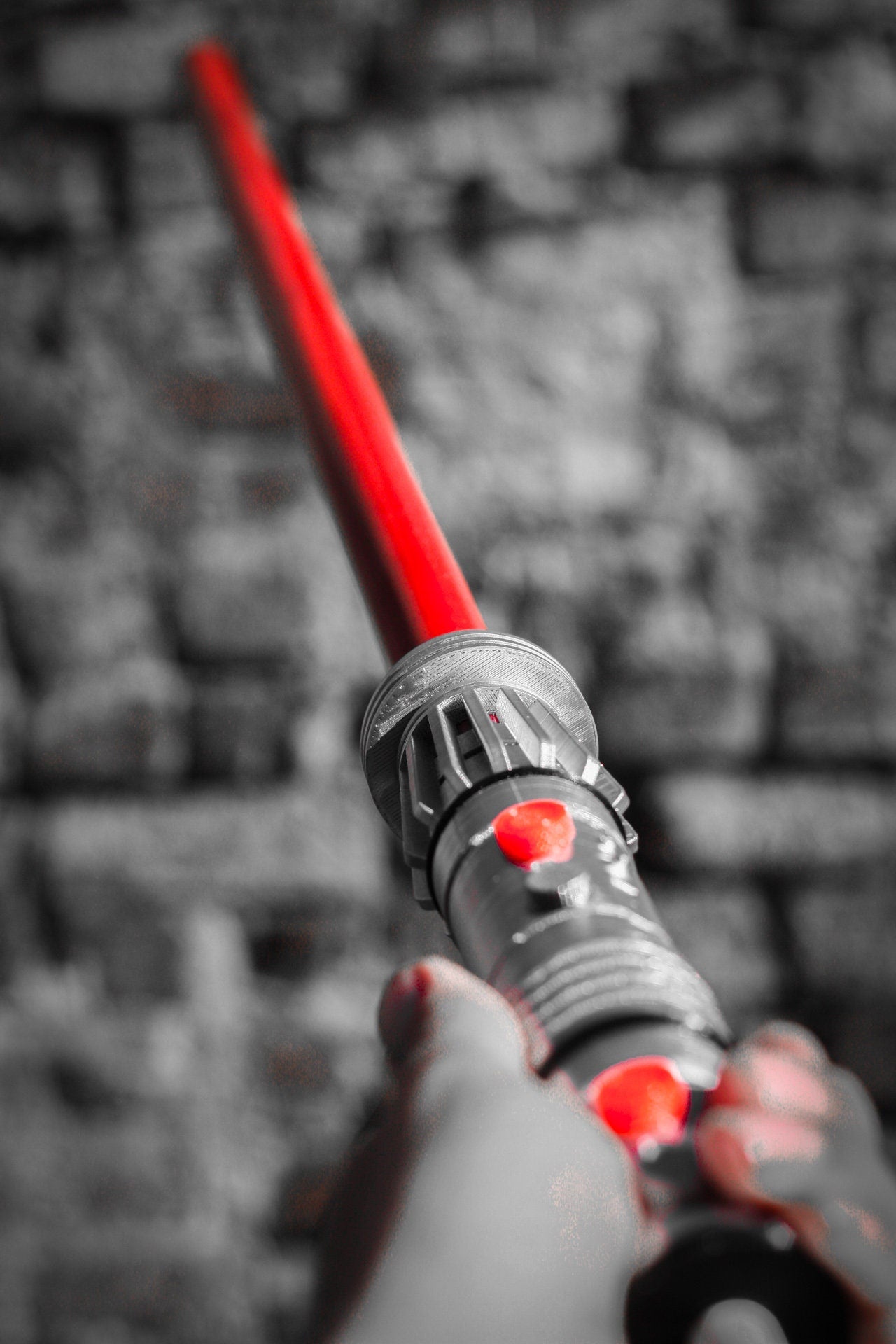 Darth Maul Double-bladed Lightsaber | Star Wars lightsaber replica | Darth Maul Cosplay sith lightsaber - 3DPrintProps
