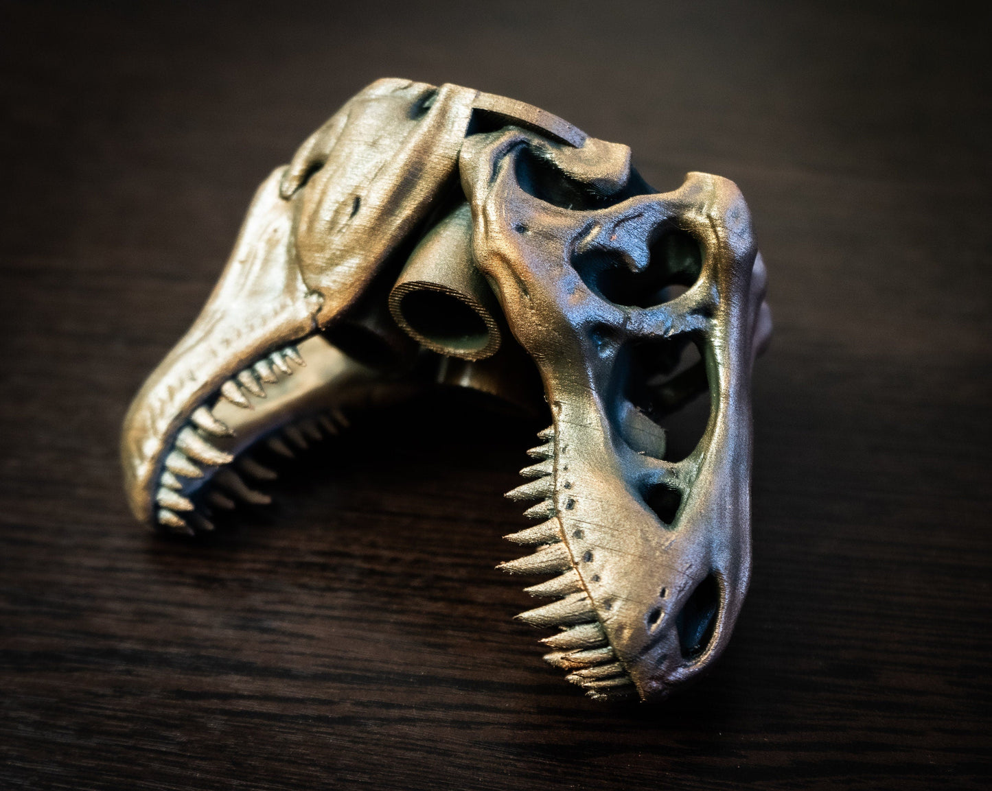 Dinosaur-T-Rex-Toothbrush-Holder-Bathroom-Accessories-3d-printed-