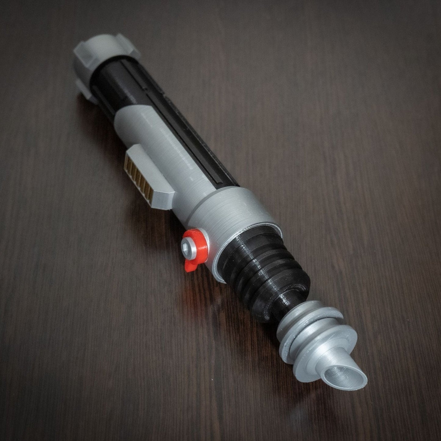 Ezra Bridger second lightsaber hilt Star Wars cosplay prop made of plastic with acrylic paint finish