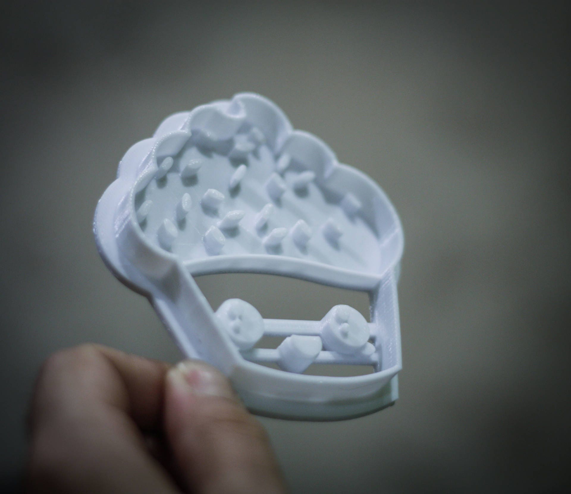 Kawaii muffin cookie cutter for cupcake party - 3DPrintProps