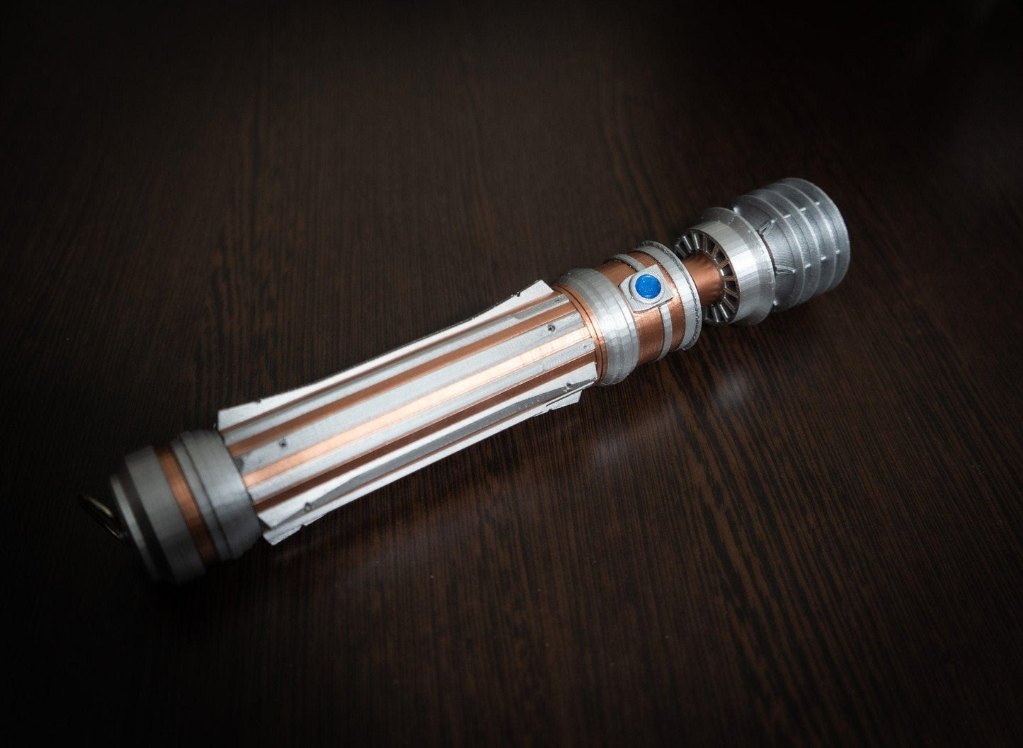 Leia Organa lightsaber replica from Star Wars IX Rise of Skywalker, detailed 12-inch collectible prop for cosplay and display