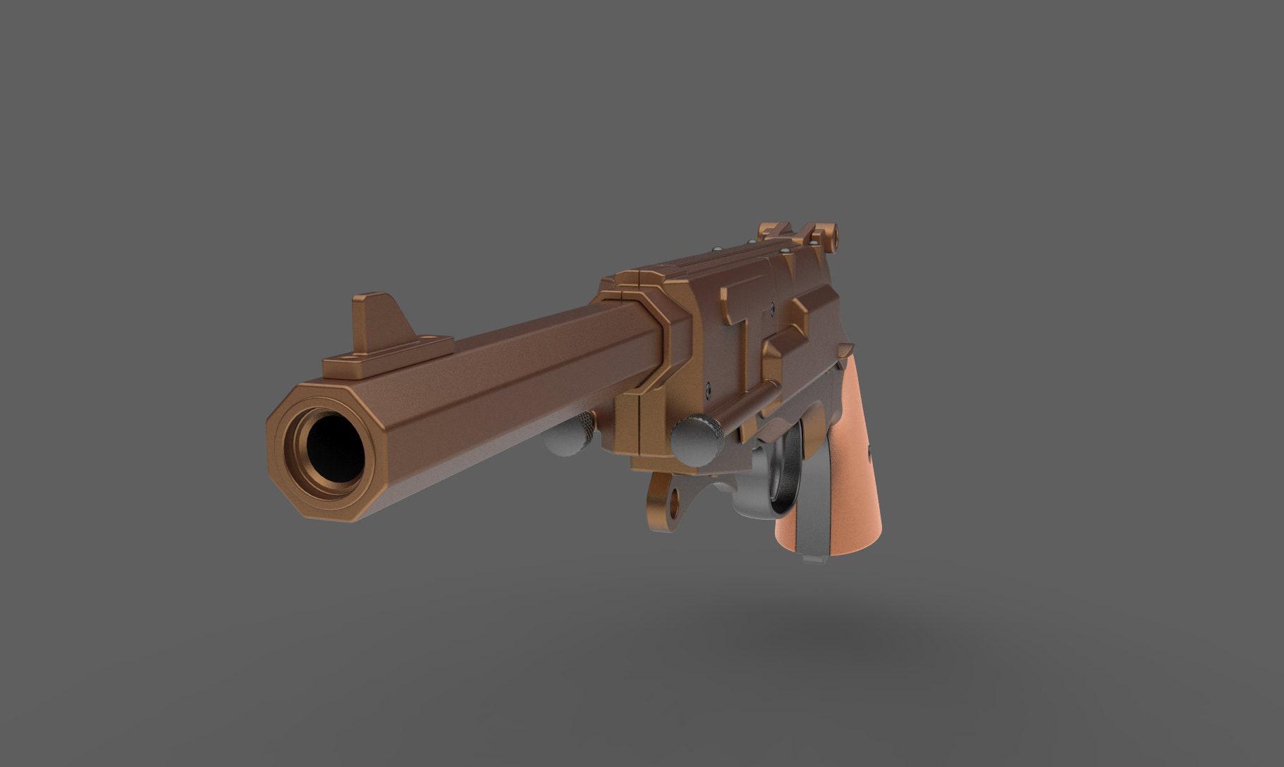 Malcolm Reynolds pistol  prop Cosplay - 3DPrintProps