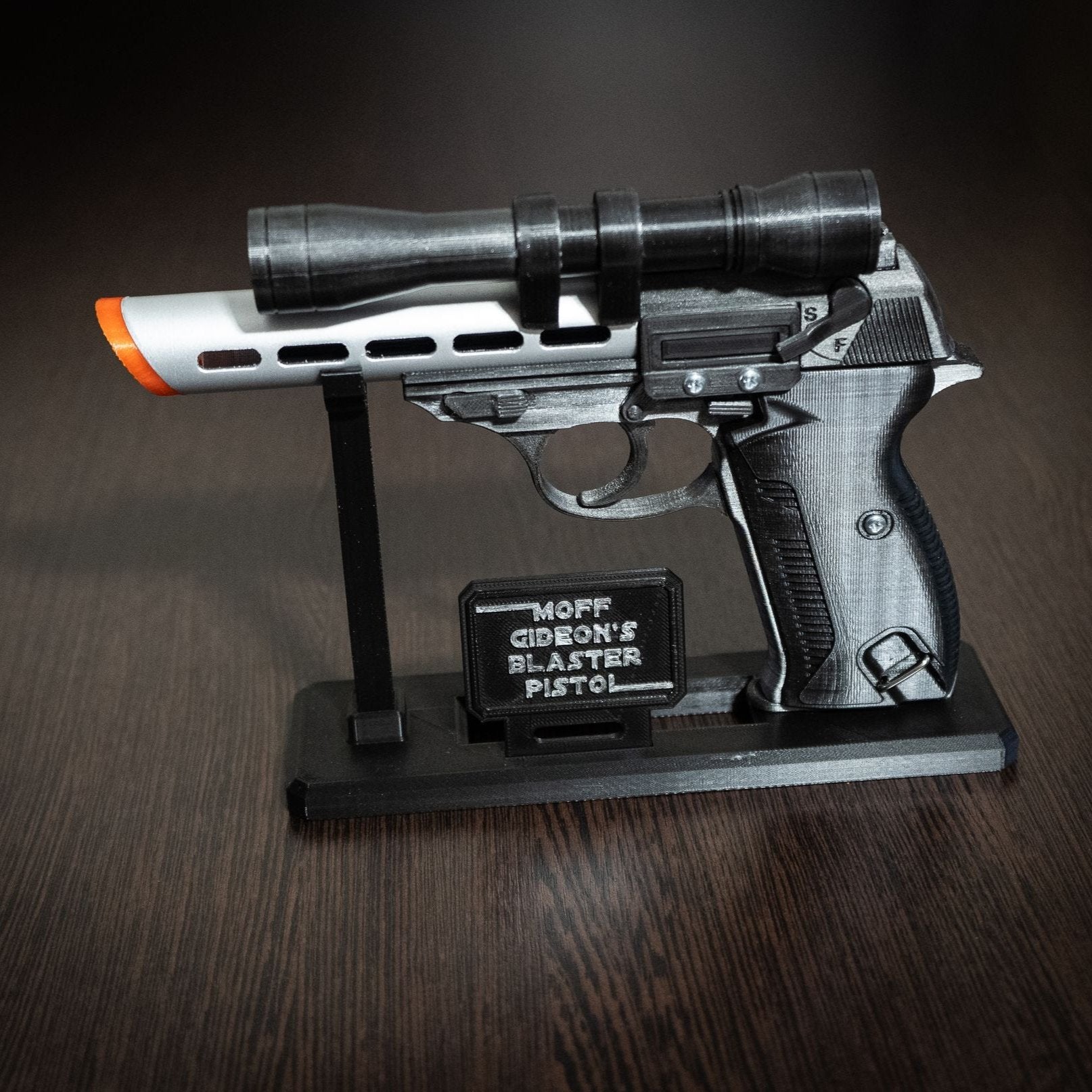 Moff Gideon Blaster pistol | Star Wars Replica | Star Wars Props | Star Wars Cosplay - 3DPrintProps