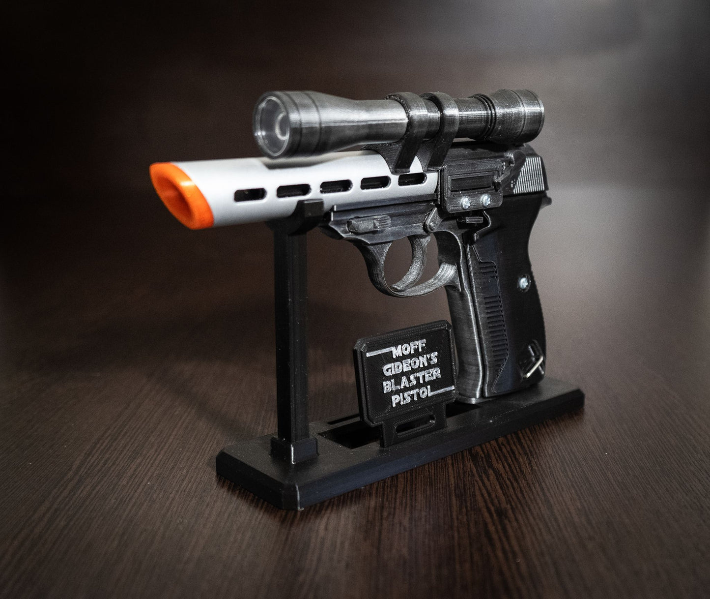 Moff Gideon Blaster pistol | Star Wars Replica | Star Wars Props | Star Wars Cosplay - 3DPrintProps