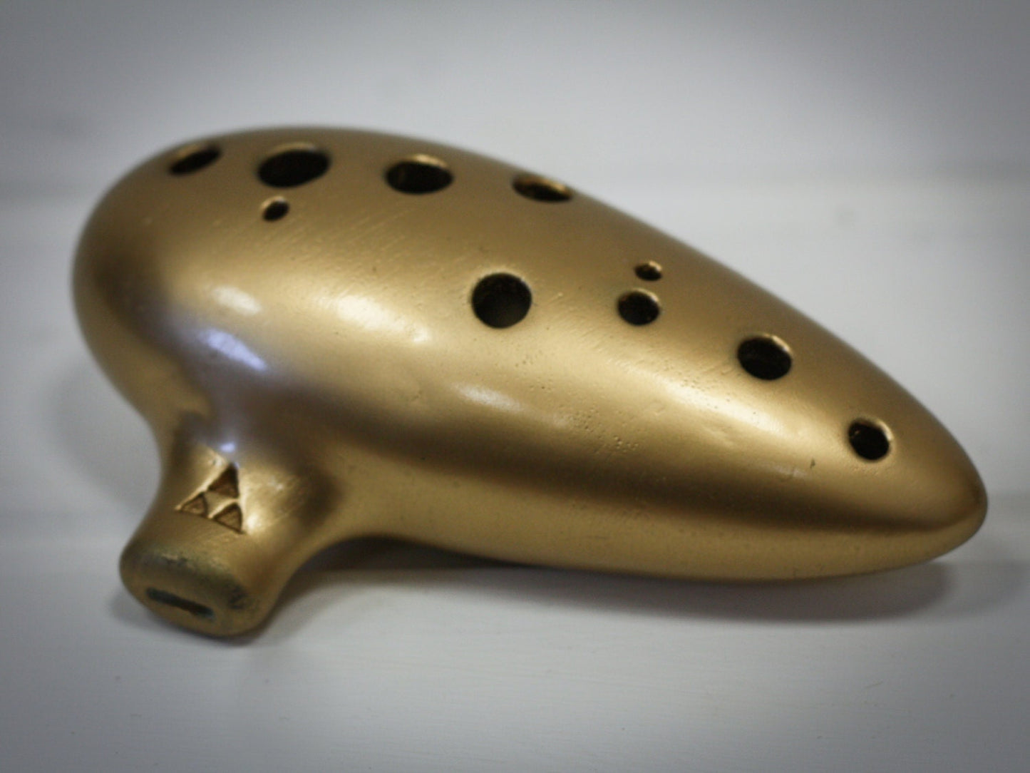 Legend of Zelda Ocarina – 3D-Printed Gold 12-Hole Playable Instrument
