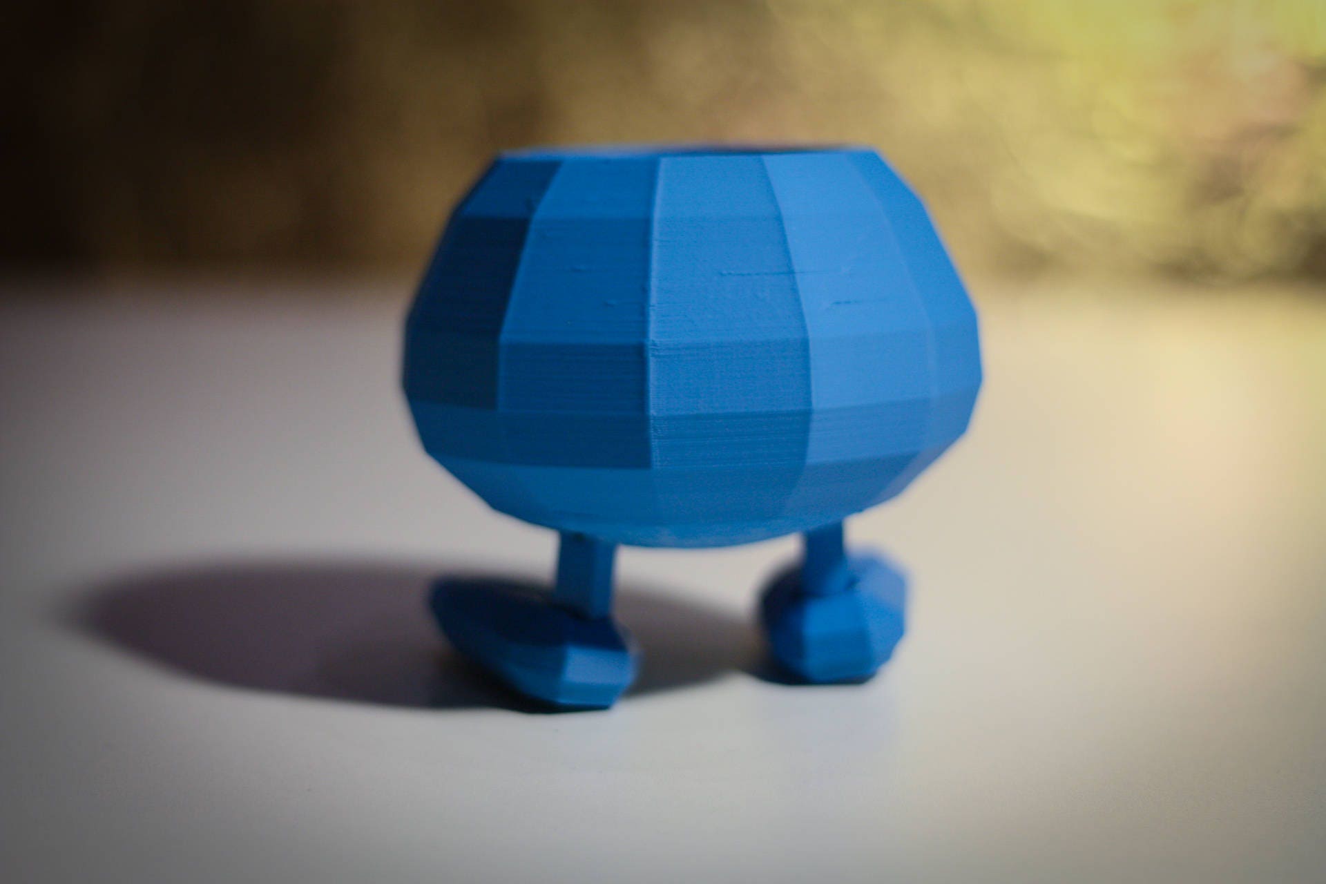 Oddish planter with Snap Together Legs | Oddish Pokemon Plant Pot | cute Pot Planter | desk planter - 3DPrintProps