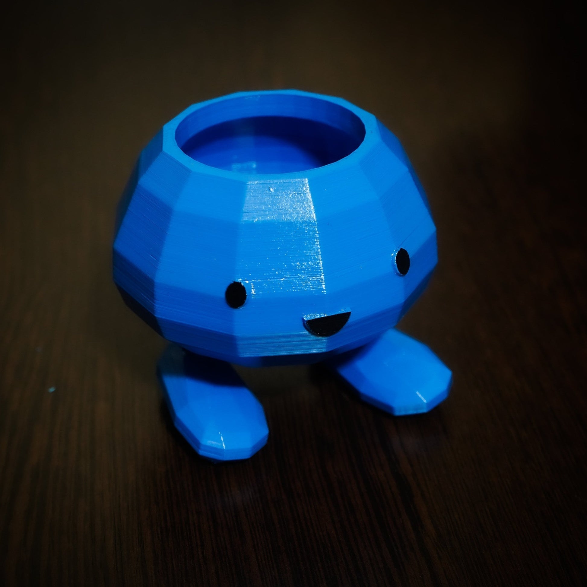 Oddish planter with Snap Together Legs | Oddish Pokemon Plant Pot | cute Pot Planter | desk planter - 3DPrintProps
