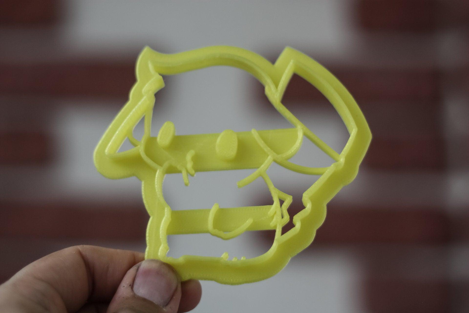 Pokemon Pikachu Cookie Cutter | party cookie cutter | shape cookie cutter | Cutters cookie stamp | 3d cookie cutters - 3DPrintProps
