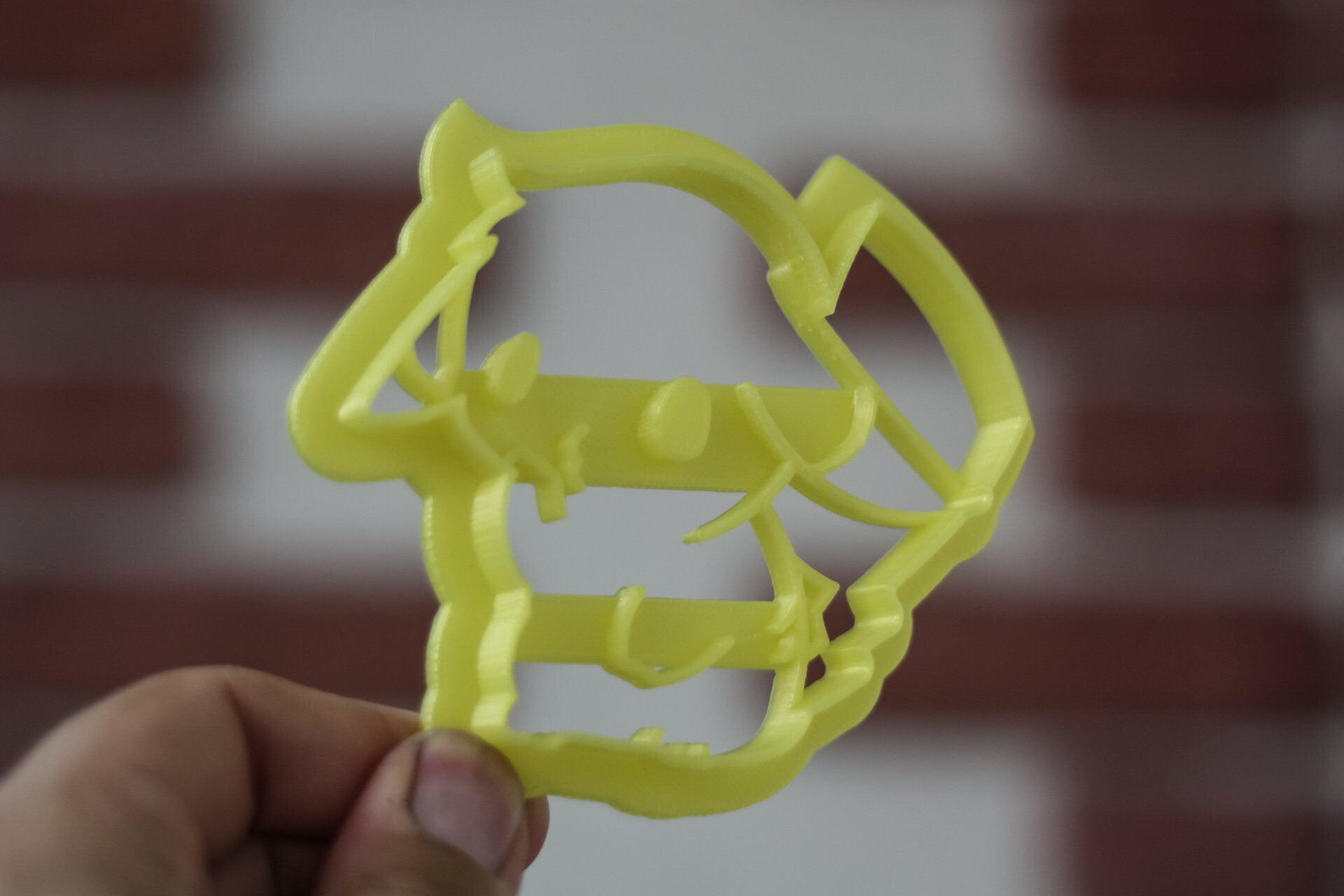 Pokemon Pikachu Cookie Cutter | party cookie cutter | shape cookie cutter | Cutters cookie stamp | 3d cookie cutters - 3DPrintProps