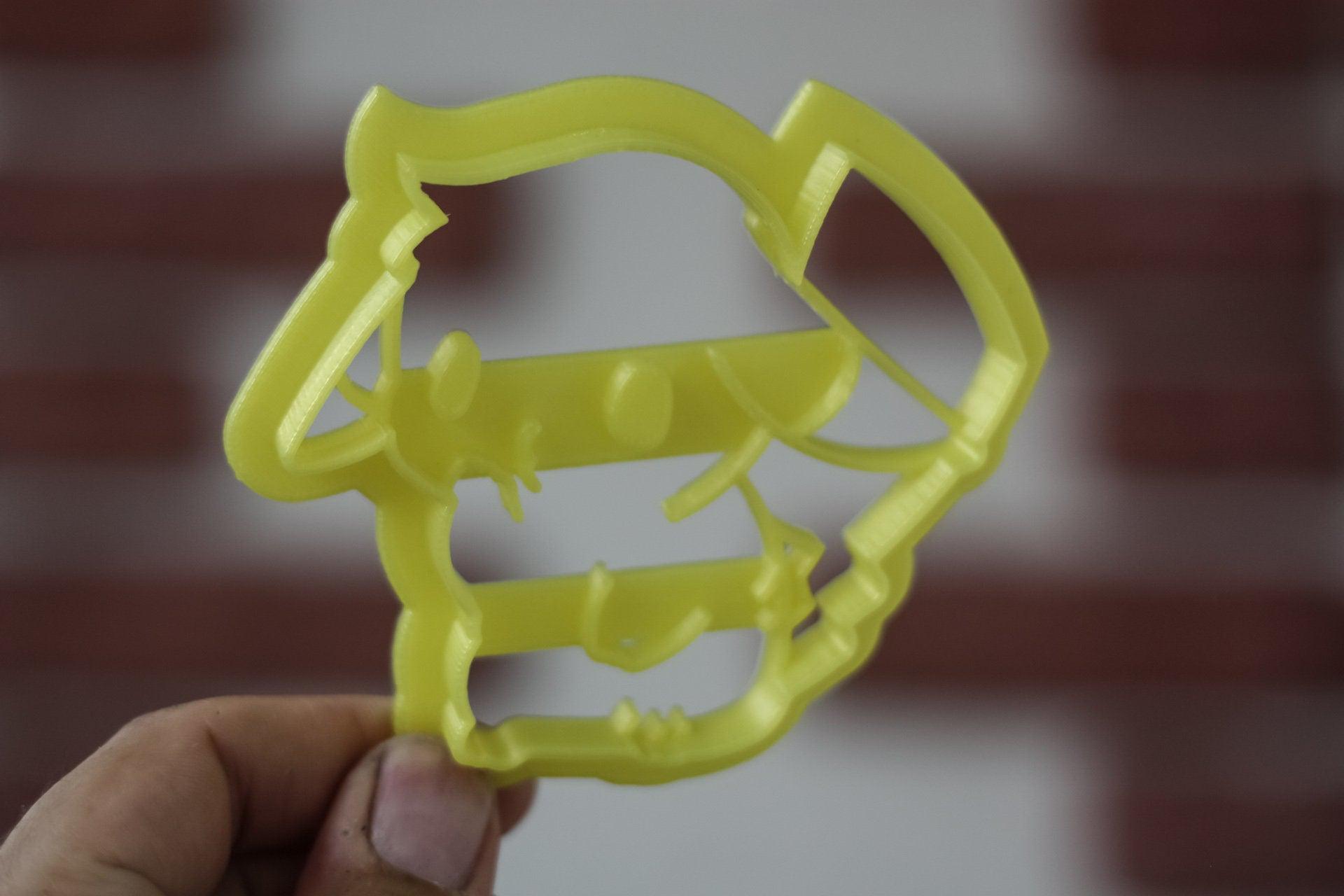Pokemon Pikachu Cookie Cutter | party cookie cutter | shape cookie cutter | Cutters cookie stamp | 3d cookie cutters - 3DPrintProps
