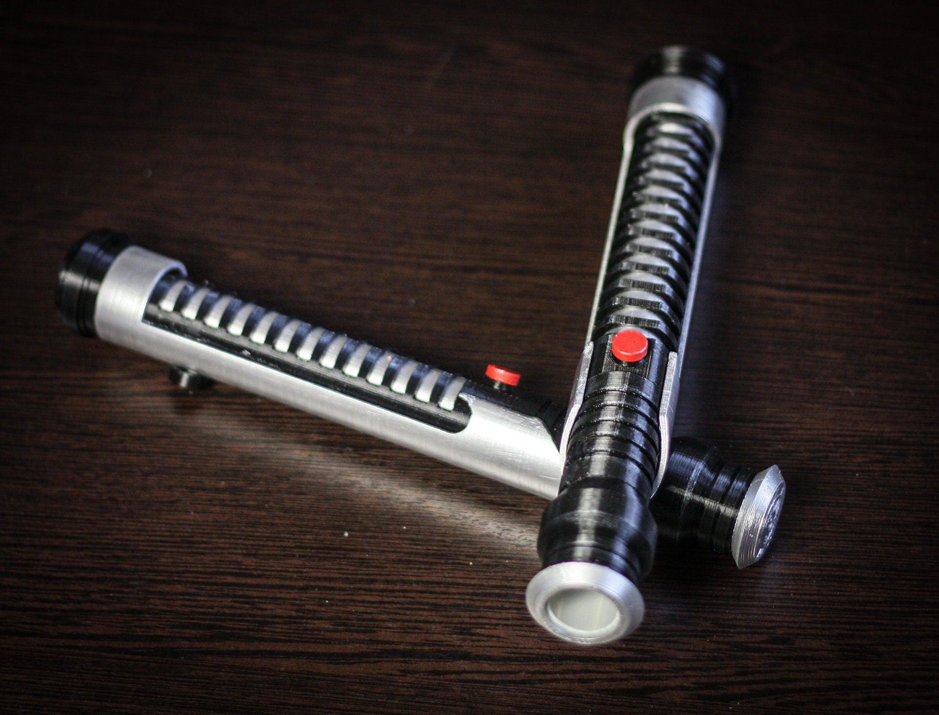 Qui-Gon Jinn's lightsaber Bouquet Holder |  star wars wedding - 3DPrintProps