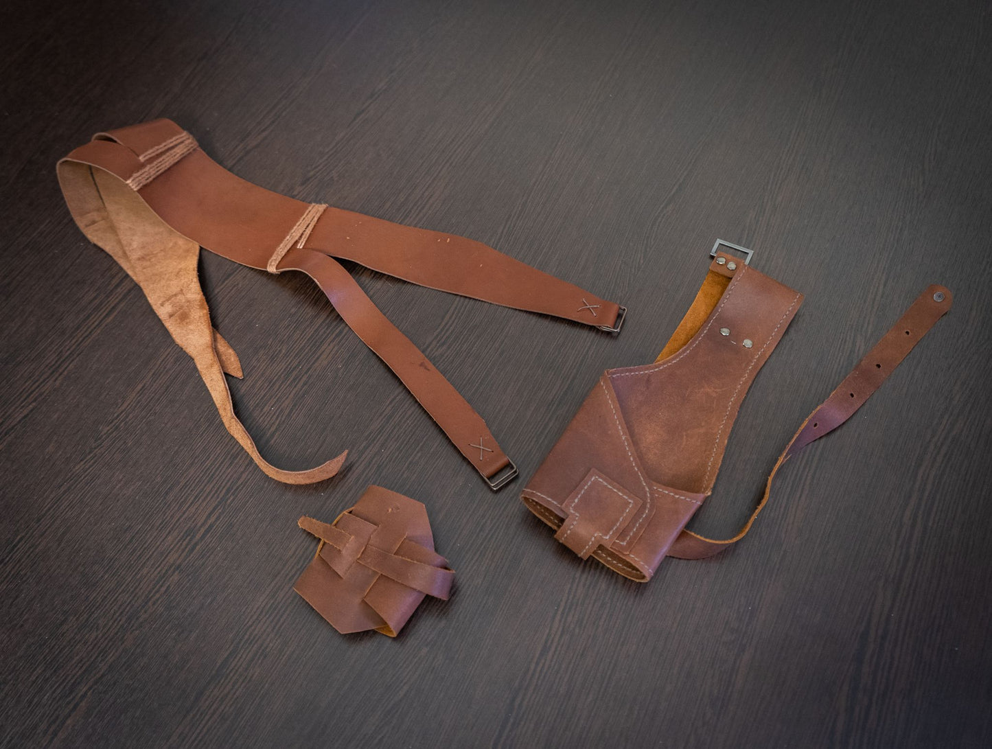Rey Accessory - Belt, Wrist cuff, and Holster | Star Wars Cosplay - 3DPrintProps