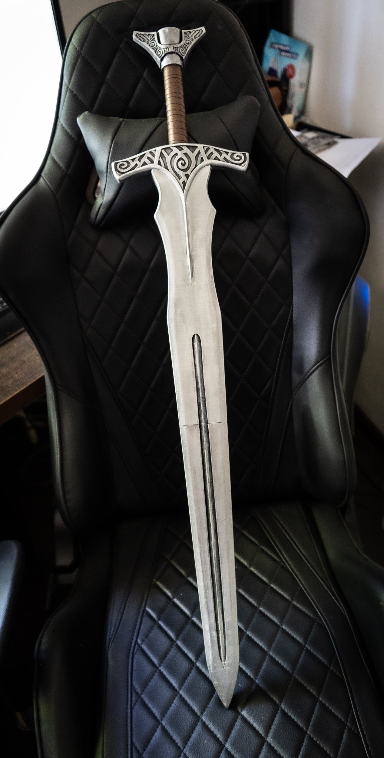Skyrim Steel Sword Replica | Elder Scroll Props | Elder Scrolls Cosplay - 3DPrintProps