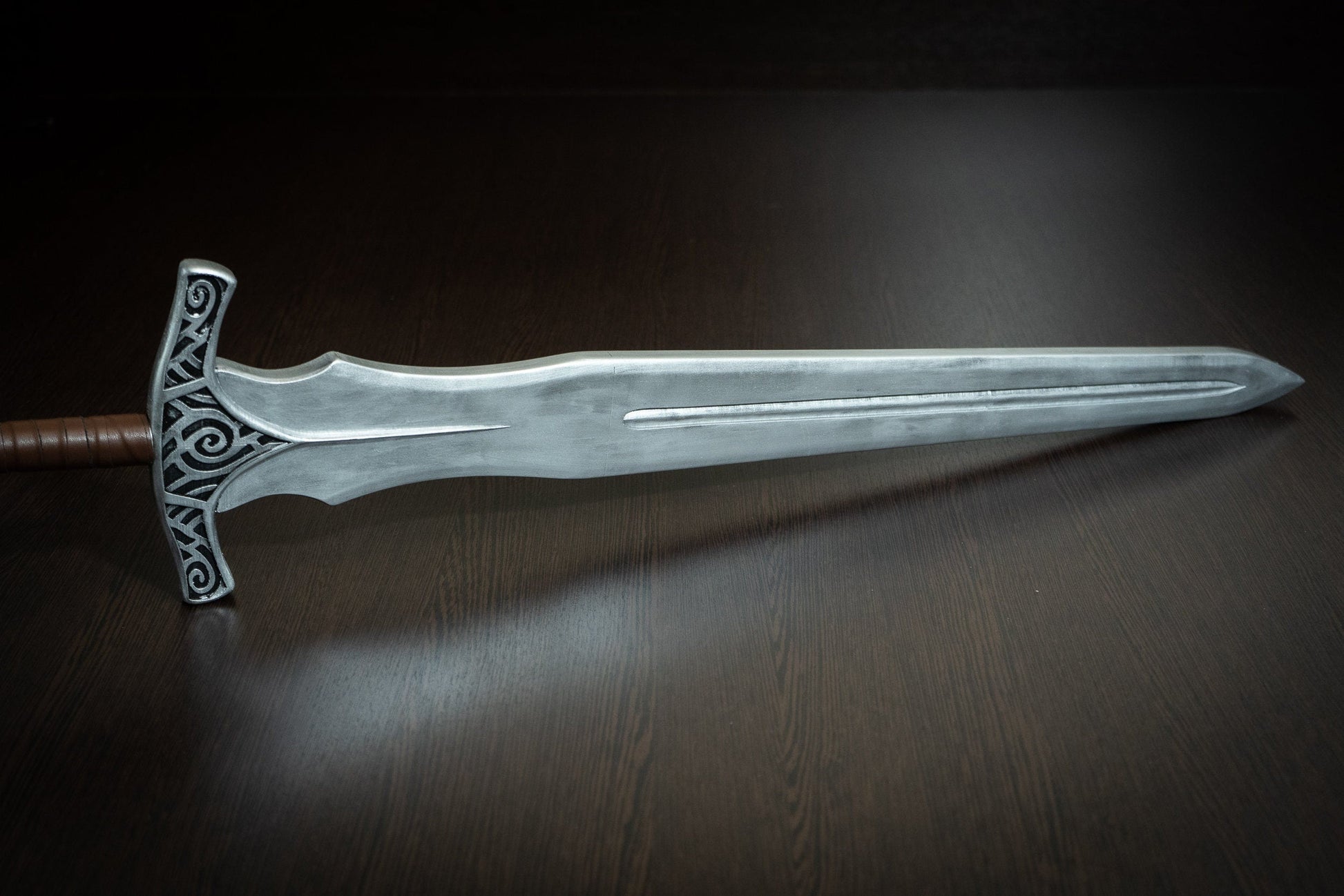 Skyrim Steel Sword Replica | Elder Scroll Props | Elder Scrolls Cosplay - 3DPrintProps