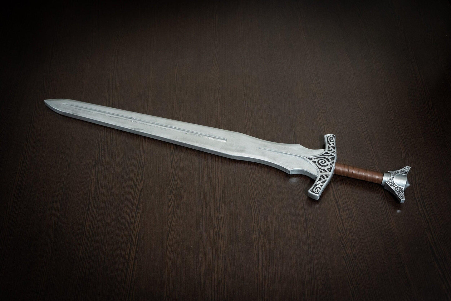 Skyrim Steel Sword Replica | Elder Scroll Props | Elder Scrolls Cosplay - 3DPrintProps