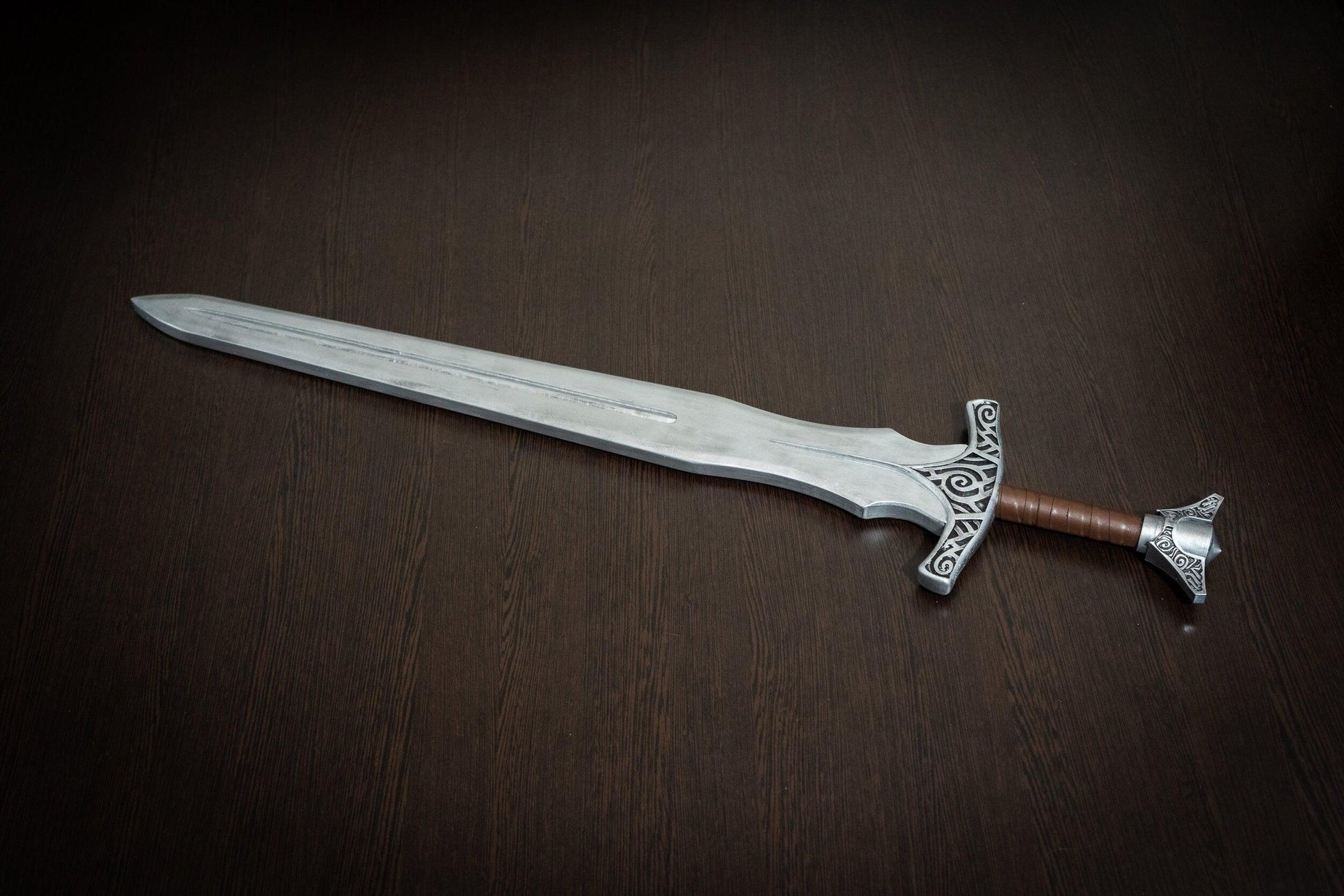 Skyrim Steel Sword Replica | Elder Scroll Props | Elder Scrolls Cosplay - 3DPrintProps