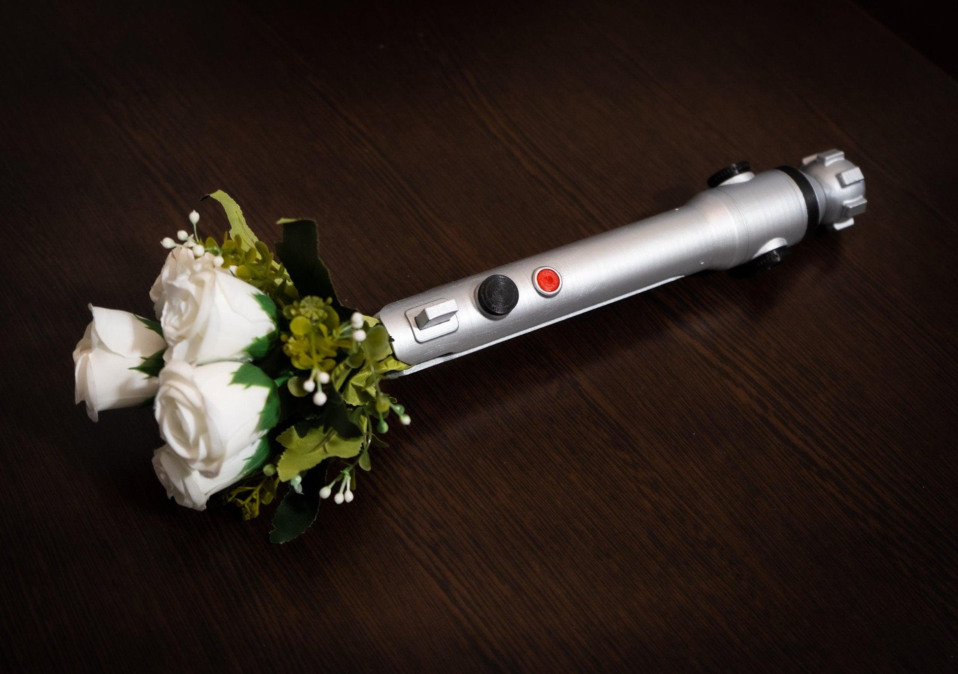 Star Wars Inspired Bridal Bouquet Holder Ahsoka Tano | star wars wedding - 3DPrintProps