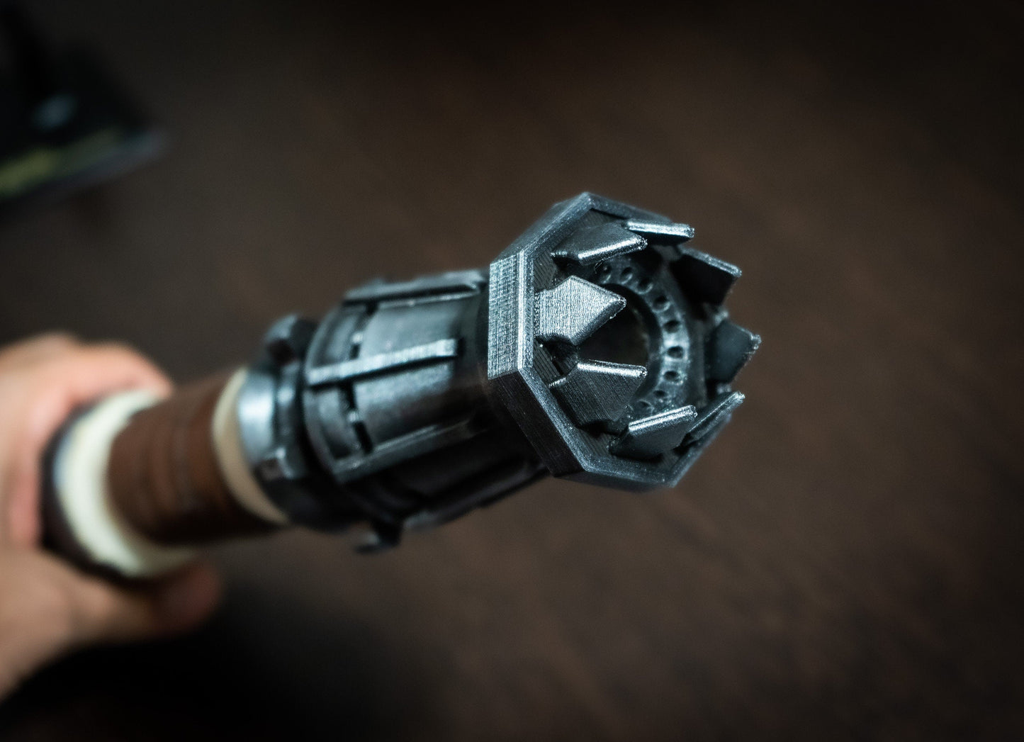 Star Wars Inspired Bridal Bouquet Holder | Wedding Bouquet Lightsaber Holder | Rey Lightsaber Bouquet Holder | star wars wedding - 3DPrintProps